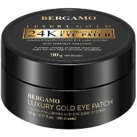 Bergamo Luxury Gold Hydrogel Eye Patch - Гидрогелевые патчи для глаз с 24-х каратным Золотом 60шт. 