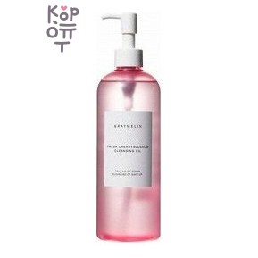 Graymelin — Fresh Cherry Blossom Cleansing Oil — Гидрофильное масло с экстрактом сакуры, 400 мл