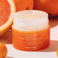 Dermashare Red Tangerine Vita C Brightening Capsule Cream - Крем для лица антиоксидантный с витамином С 50 мл