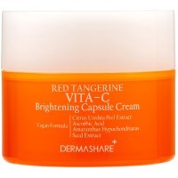 Dermashare Red Tangerine Vita C Brightening Capsule Cream - Крем для лица антиоксидантный с витамином С 50 мл