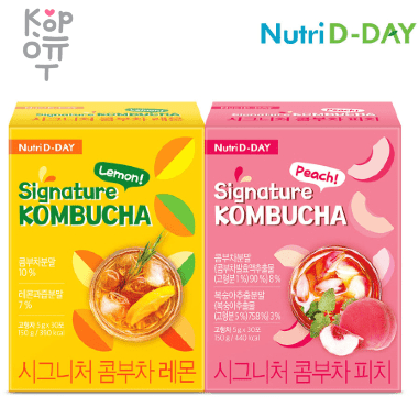Nutri D-Day Signature Kombucha (Stick) - Фирменный чайный гриб  5гр. * 30стик. — Корейские товары для всей семьи(КорОпт)
