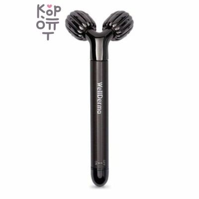 WellDerma Face Lifting Vibrating Roller - Роликовый массажер с вибрацией для лифтинг-эффекта, 266 г