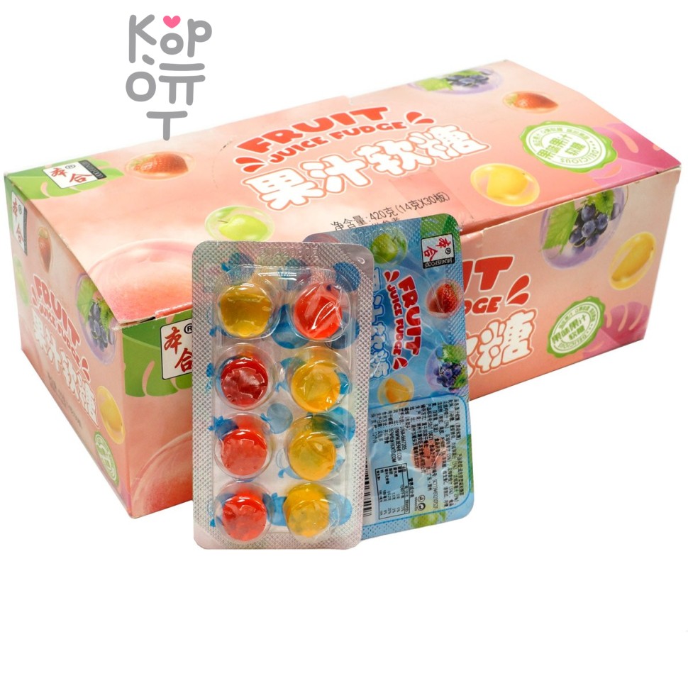 Мармелад Benie Food Fruit Juice Fudge - Фруктовый