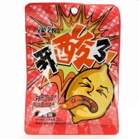 Кислая карамель взрывашка Hao Sour Candy - со вкусом Лимона