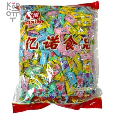 Мармелад Yinuo Мармеладное ассорти, 2,5кг &mdash; Корейские товары для всей семьи(КорОпт)