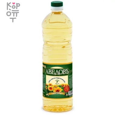Аведовъ - Масло подсолнечное рафинированное дезодорированное. &mdash; Корейские товары для всей семьи(КорОпт)