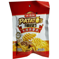 Weizi Huang Special Potato Partner Big Wave - Рифленые Картофельные чипсы, 40гр.