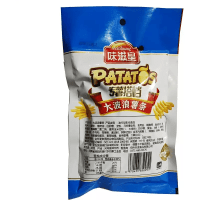 Weizi Huang Special Potato Partner Big Wave - Рифленые Картофельные чипсы, 40гр.