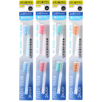 Hukuba Dental Kiss You Replacement Brush - Сменные головки для ионной зубной щётки КЛАССИЧЕСКОЙ с ПЛОСКИМ срезом 2 шт. 