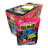 Кислая карамель LuXing Explosive Acid Sour Candy - Взрывоопасно кислый Монстр со вкусом Голубики