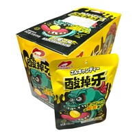 Кислая карамель LuXing Explosive Acid Sour Candy - Взрывоопасно кислый Монстр со вкусом Голубики