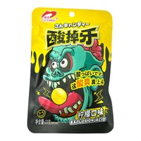 Кислая карамель LuXing Explosive Acid Sour Candy - Взрывоопасно кислый Монстр со вкусом Голубики