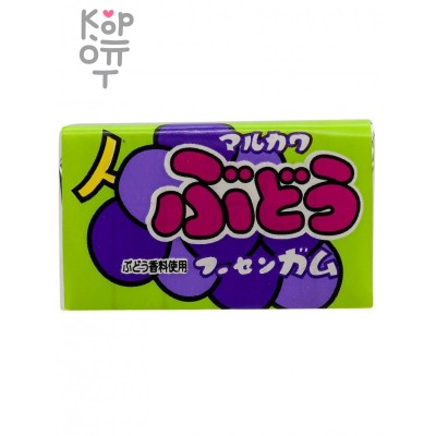 Marukawa Grape Fusen Gum - Жевательная резинка со вкусом Винограда, 5,5гр.