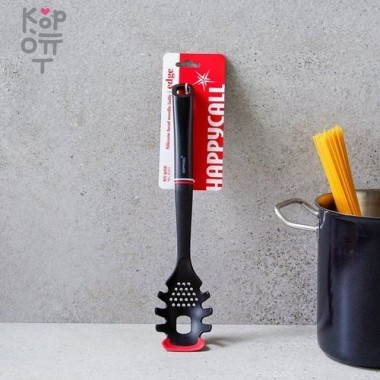 HappyCall Edge Силиконовая функциональная ложка для макарон, 33,3*7,1см. — Корейские товары для всей семьи(КорОпт)