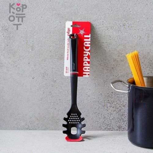 HappyCall Edge Силиконовая функциональная ложка для макарон, 33,3*7,1см., купить с доставкой на дом фото 1 — Корейские товары для всей семьи(КорОпт)