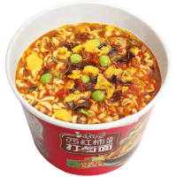 Лапша быстрого приготовления Kang Shi Fu с томатами, 111гр.