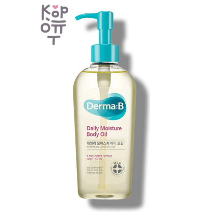 DERMA:B Daily Moisture Body Oil - Ламеллярное парфюмированное масло для чувствительной кожи тела, 200 мл