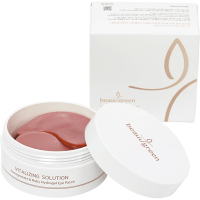 BeauuGreen Vitalizing Solution Pomegranate &Ruby Hydrogel Eye Patch - Гидрогелевые патчи под глаза с экстрактом Граната и Рубиновой пудрой 60шт.