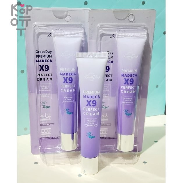 Grace Day Premium Madeca X9 Perfect Cream - Премиальный антивозрастной крем для ухода кожей лица с Центеллой, 50мл. фото 1 &mdash; Корейские товары для всей семьи(КорОпт)