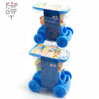 Жевательный мармелад Big Sugar Trolley - в игрушке магазинной тележке