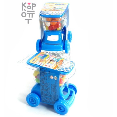 Жевательный мармелад Big Sugar Trolley - в игрушке магазинной тележке