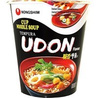 NONGSHIM Tempura Udon Flavor Лапша сублимированная Темпура Удон, 62 г