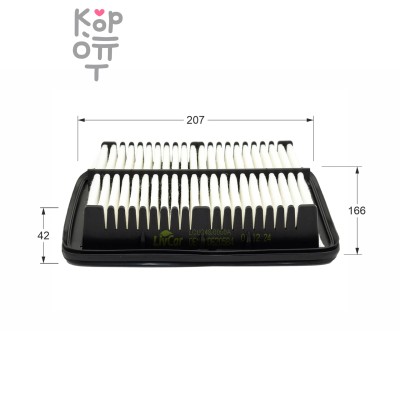 LIVCAR AIR FILTER LCU348/0000A / Воздушный фильтр