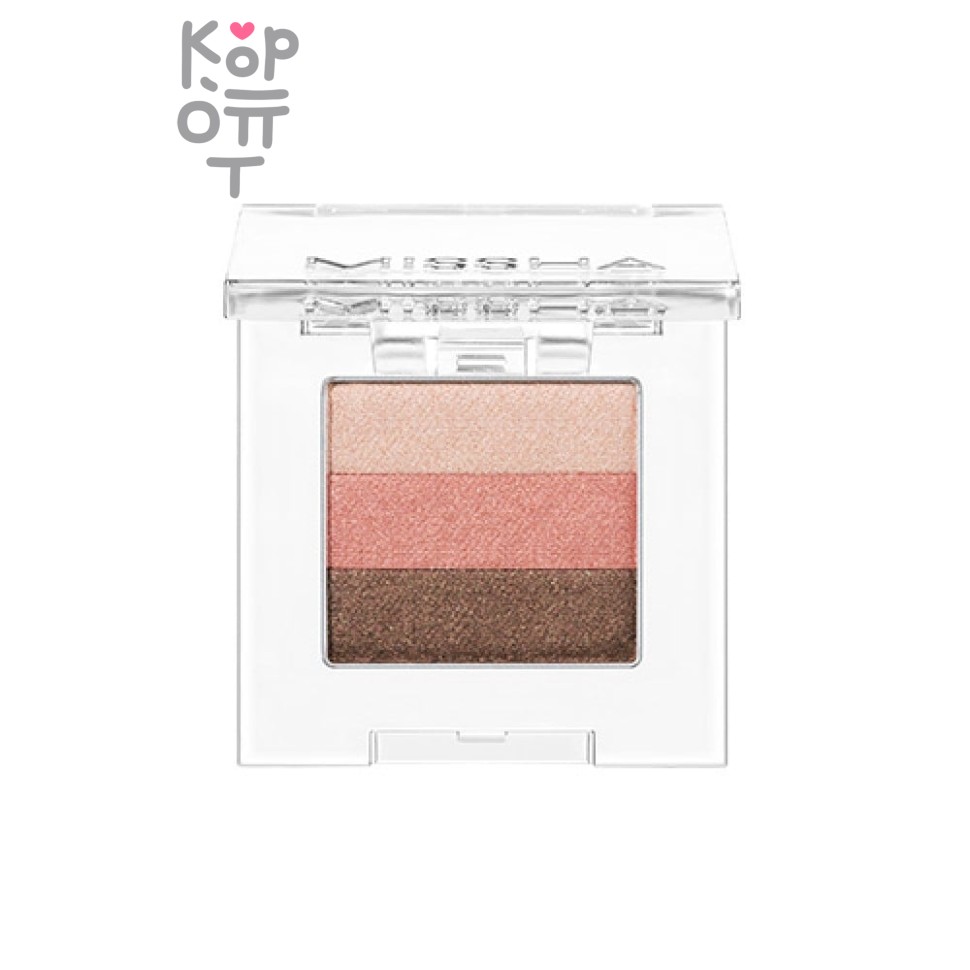Missha Triple Shadow (№10/Oriental Pink) - Тройные тени для век (Восточный розовый) 2 г