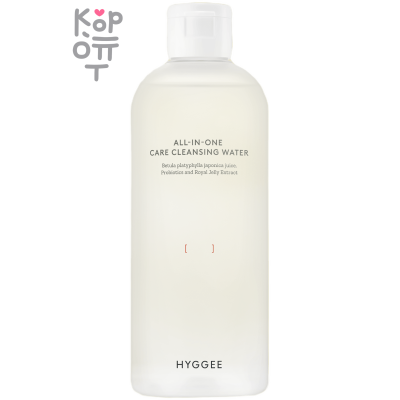HYGGEE All-In-One Care Cleansing Water - Мягкое средство для снятия макияжа с нейтральным pH 300мл.