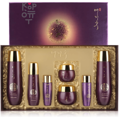 Bergamo Red Ginseng Skin Care 5 Set - Набор для лица с Женьшенем.