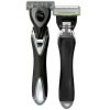 Feather F-System Samrai Edge - Мужской бритвенный станок с тройным лезвием (2 сменые кассеты)., купить с доставкой на дом фото 2 — Корейские товары для всей семьи(КорОпт)
