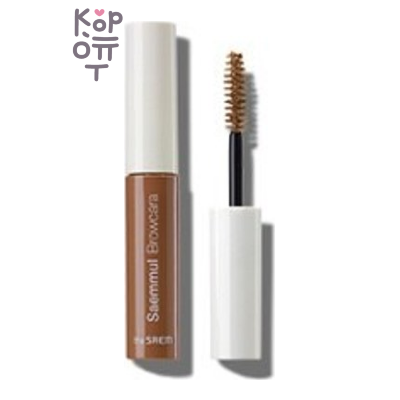 The Saem Saemmul Browcara 01 Natural brown - Тушь для бровей, светло-коричневый, 4 мл