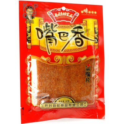 Снэк пшеничный Maojinsong Foods острый со вкусом курицы, 80гр.