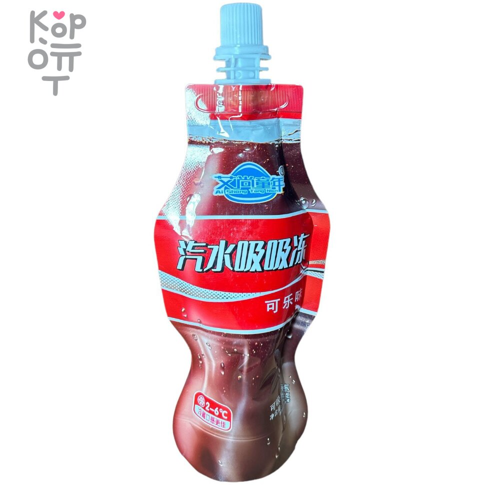 Желейный напиток со вкусом Coca Cola и Sprite