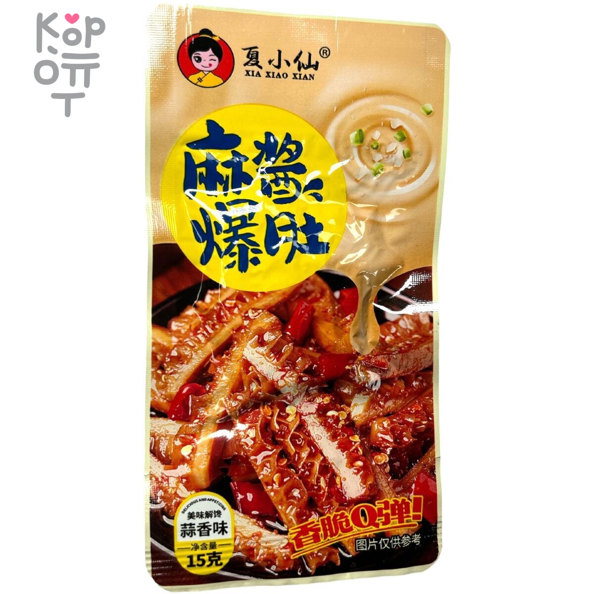 Снек XiaXiao Food - Вегетарианское мясо рубец со вкусом кунжутного соуса
