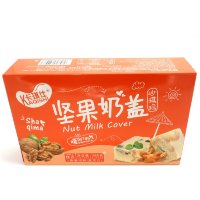 Печенье Kaqushi Shaqima из хлопьев со свежими фруктами и молоком, 380гр.