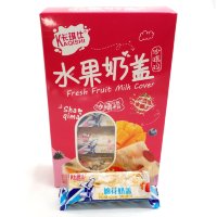 Печенье Kaqushi Shaqima из хлопьев со свежими фруктами и молоком, 380гр.
