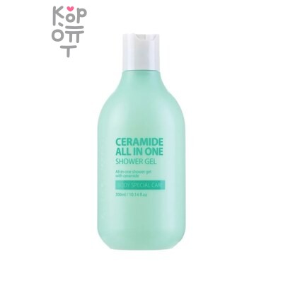 HELLO MORNING CERAMIDE ALL IN ONE SHOWER GEL — Гель, для душа с с керамидами, 300 мл