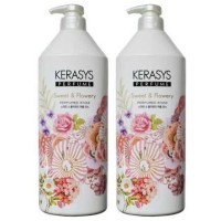 Kerasys Pеrfume Hair Conditioner Sweet and Flowery - Парфюмированный кондиционер-бальзам для волос 1000 мл