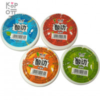 Кислая игристая карамель Di-Zhou со вкусом фруктов