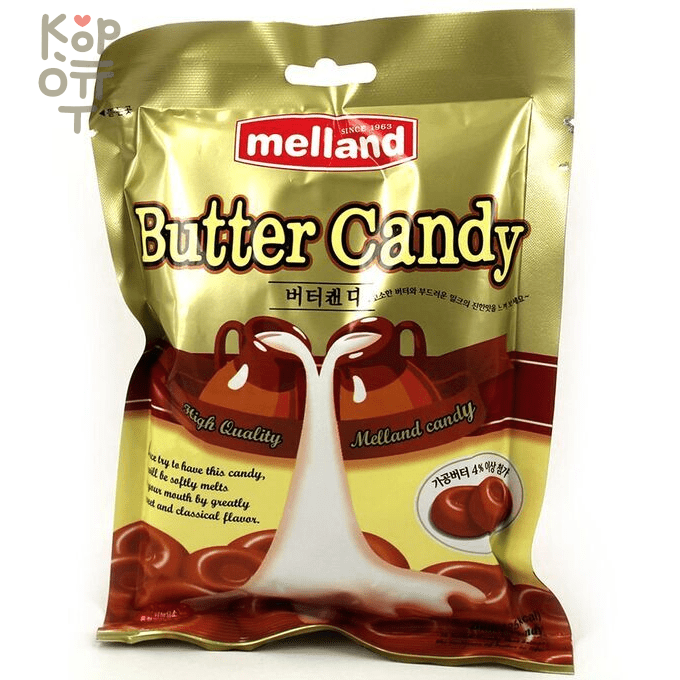 Melland Gourmet Butter Candy - Карамель со сливочным вкусом., купить с доставкой на дом фото 1 &mdash; Корейские товары для всей семьи(КорОпт)