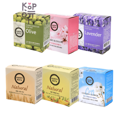 Happy Bath Perfume Soap - Увлажнящее мыло для тела, 90 г