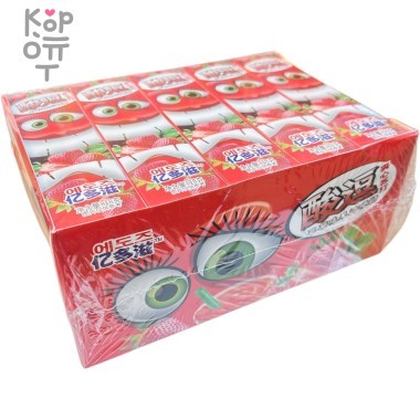 Кислые конфеты Sour Burst - Глаза на выкат - кисляк со вкусом Клубники &mdash; Корейские товары для всей семьи(КорОпт)