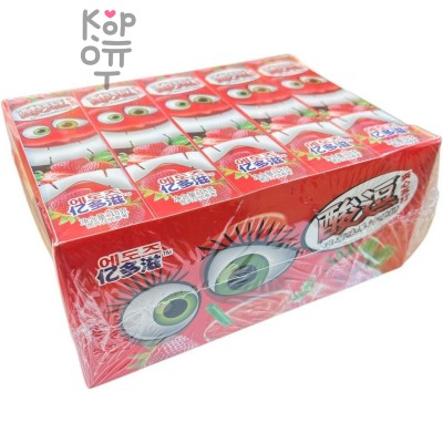 Кислые конфеты Sour Burst - Глаза на выкат - кисляк со вкусом Клубники