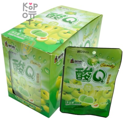 Конфеты кислые DUSHIKE Q Candy со вкусом Зеленой сливы