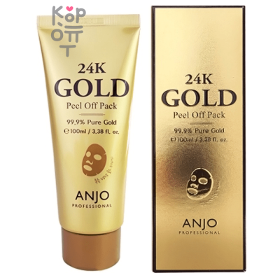 ANJO 24K Gold Peel Off Pack - Маска-пленка с 24-каратным Золотом 100мл.