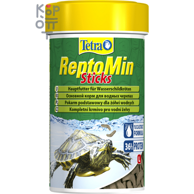 Tetra ReptoMin - Корм в виде палочек для водных черепах 100 мл