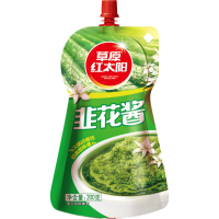 Red Sun Food leek flower sauce - Соус из свежего цветка дикого лука-порея, 200гр.