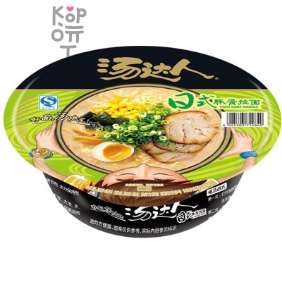 Лапша быстрого приготовления Uni-Tang Pork Bone Noodle, в стиле японского рамена Тонкоцу, 130гр.