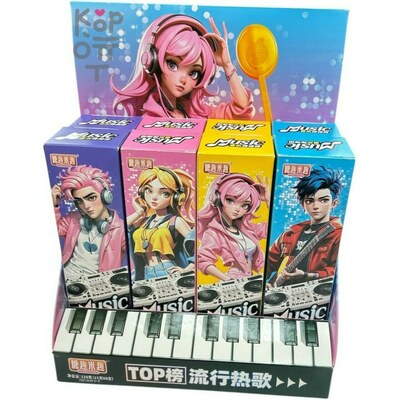 Леденец Music Prebiotics Гигантские леденцы на светящейся палочке